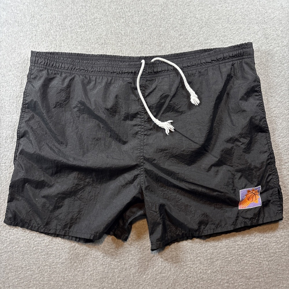 Vintage 1996 Phoenix Suns Lee Sport NBA Deadstock Men's XL Swim Trunks Shorts